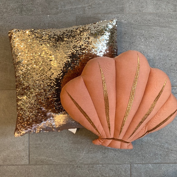 2 Gorgeous Decorative Pillows - Picture 1 of 3